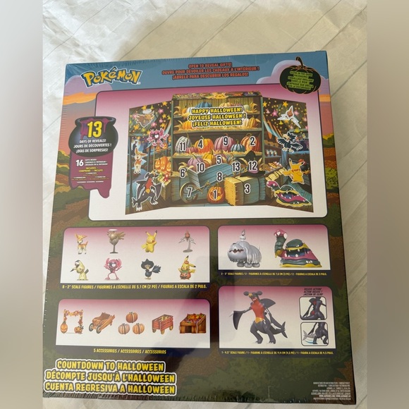 Pokémon Battle Figure Multipack (2025 Countdown to Halloween Calendar) HALLOWEEN - Picture 2 of 5